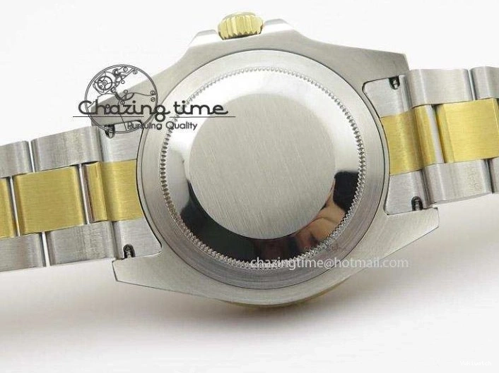 Black A2836 LN YG Submariner SS Bracelet Markers on Dial Diamonds 116613 0418